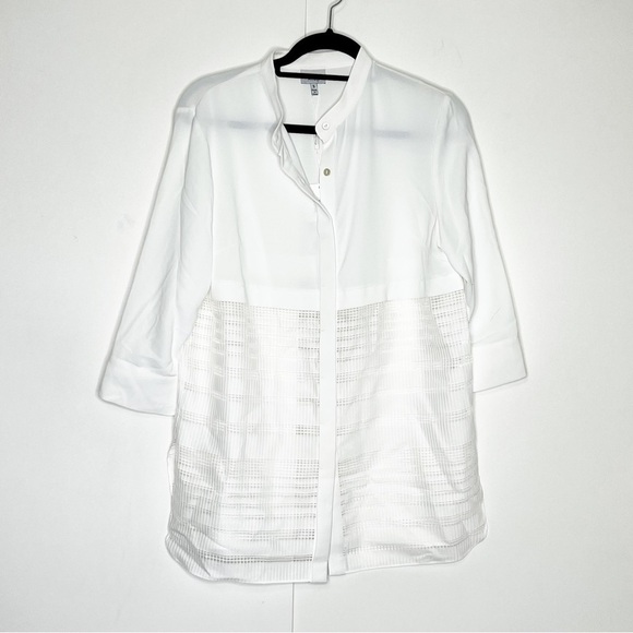 Ming Wang NWT Button Front Top - Picture 1 of 3